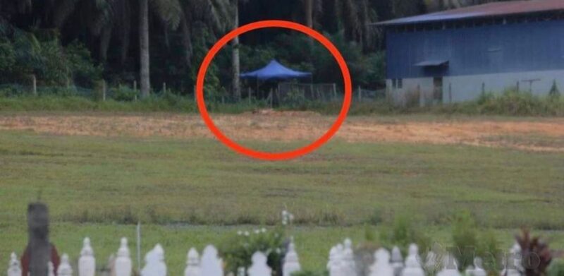 'Jangan simpati, zahirkan kebencian apa yang dilakukan.' Kubur suspek serang Balai Polis Ulu Tiram dijarakkan, ini sebabnya (4)