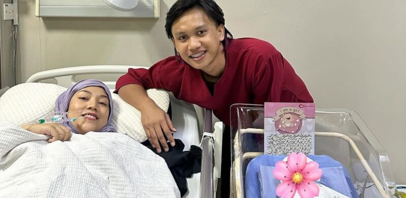 Shila Amzah selamat bersalin anak kedua