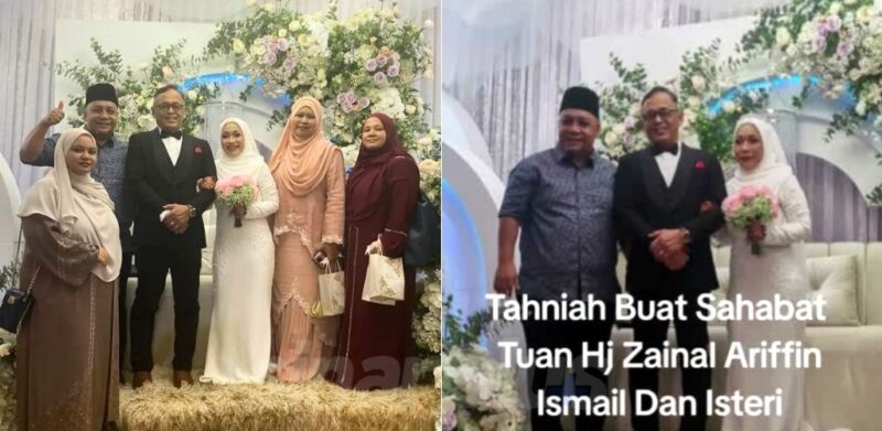 Tular video di atas pelamin Zainal Ariffin berkahwin (4)